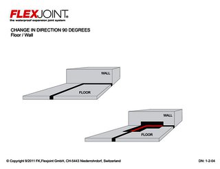 Change in Direction 90 Degrees_Floor/Wall